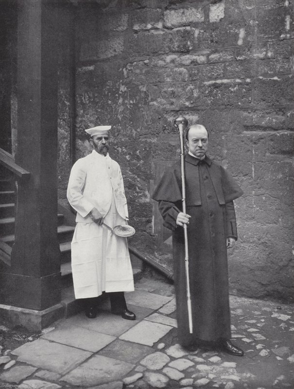 Palacsintázás a Westminster Iskolában, behozva a Palacsintát alkotó: J. Benjamin Stone