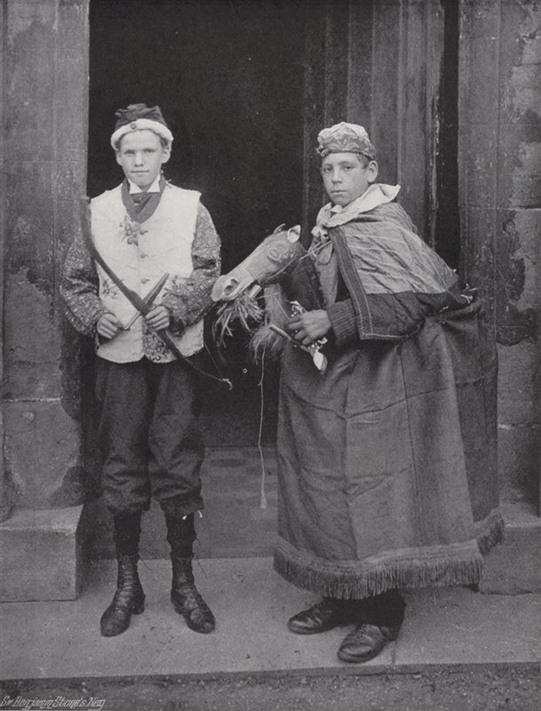 A kürttánc, Abbots Bromley, a bolond és Robin Hood alkotó: J. Benjamin Stone