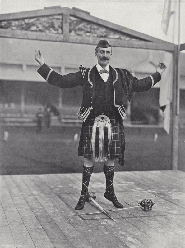 Az Inverness Gathering, Gillie Callum tánca alkotó: J. Benjamin Stone