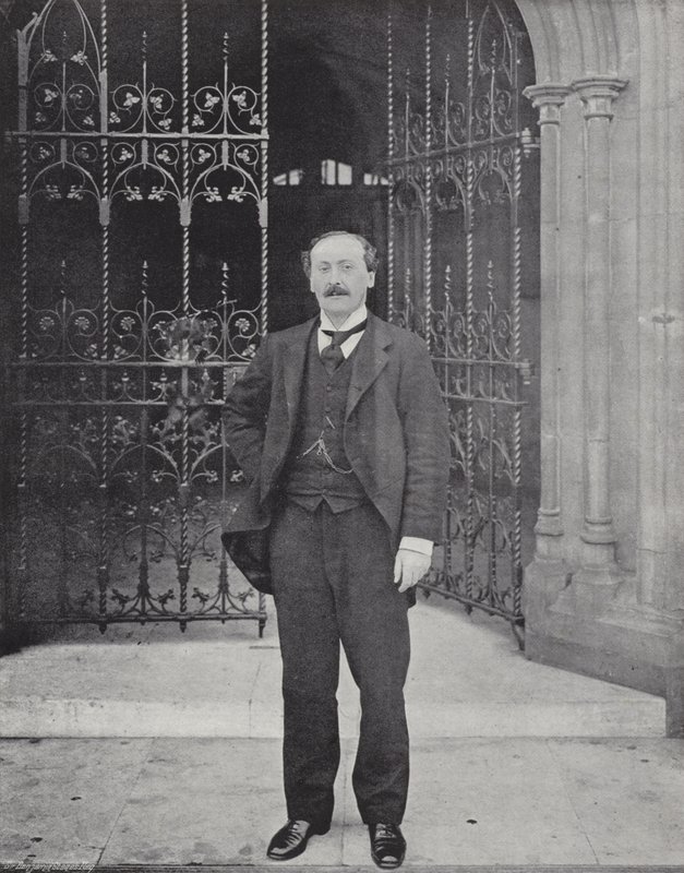 A jobb tiszt. Herbert Gladstone alkotó: J. Benjamin Stone