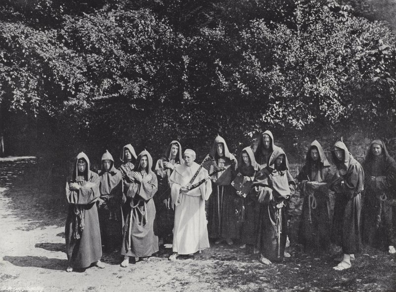 A Sherborne-verseny, Ealdhelm eljövetele alkotó: J. Benjamin Stone