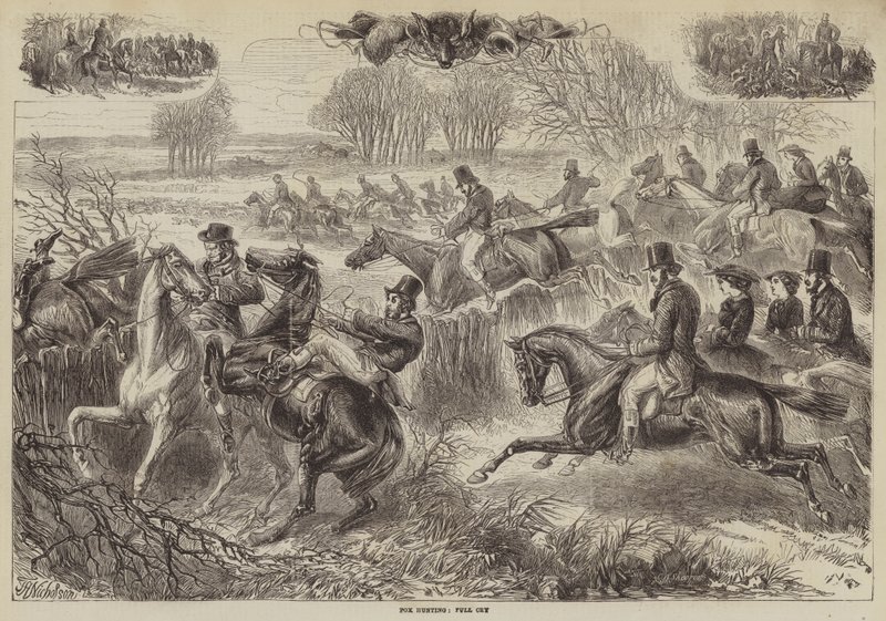 Fox Hunting, Full Cry alkotó: J. H. Nicholson