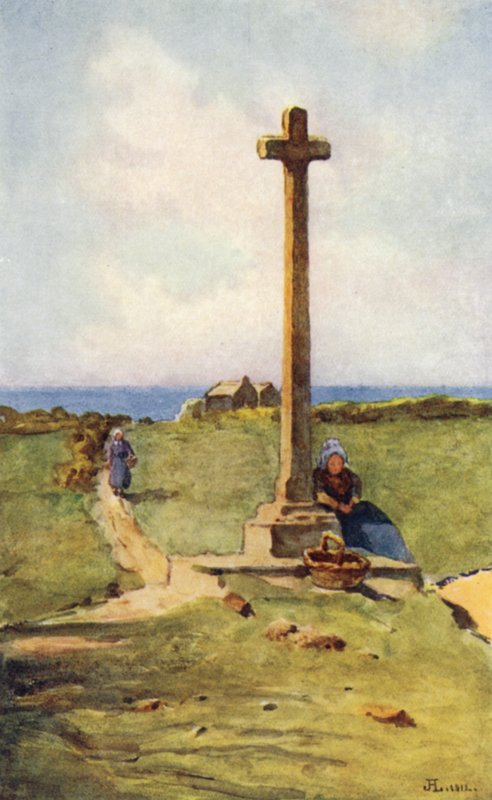 Jacques Cartier oratóriuma (színes litó) alkotó: J. Hardwicke Lewis