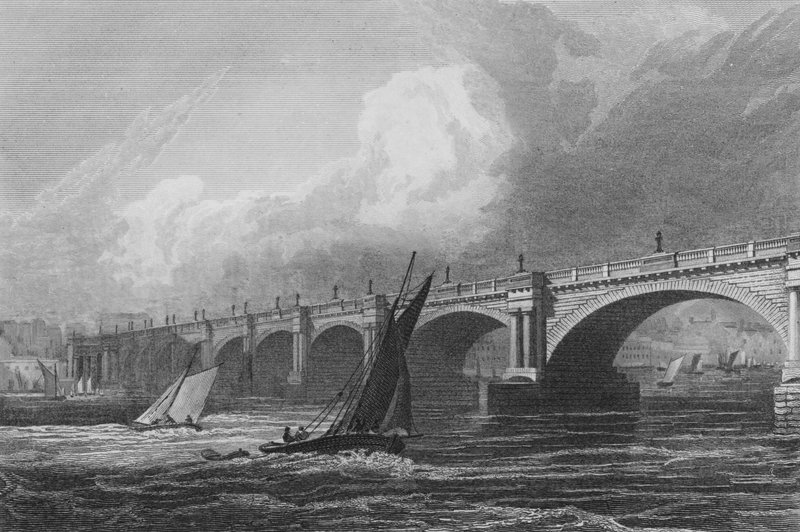 Strand Bridge, London (metszet) alkotó: John Preston Neale