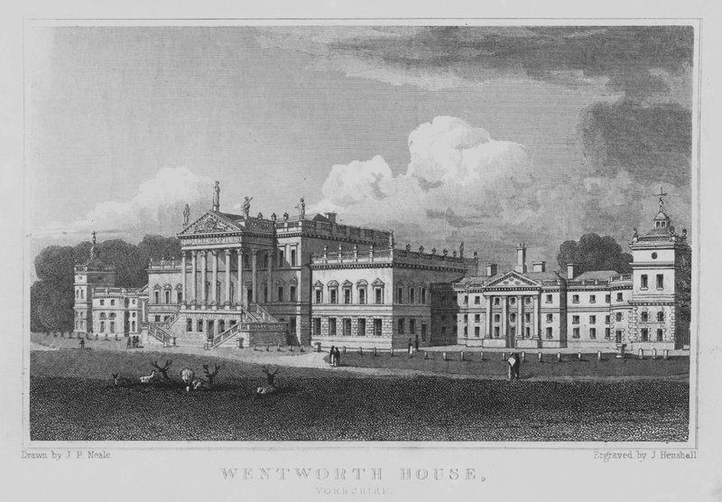 Wentworth House, Yorkshire alkotó: John Preston Neale