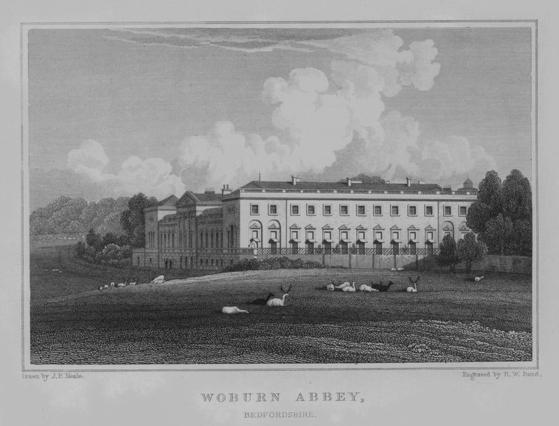 Woburn Abbey, Bedfordshire alkotó: John Preston Neale