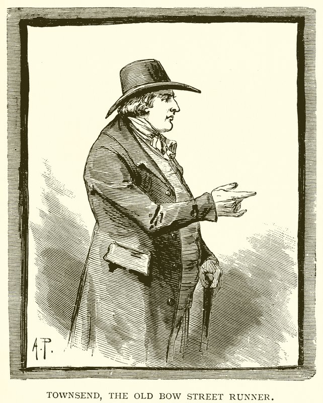 Townsend, az Old Bow Street Runner alkotó: J. R. Sinclair