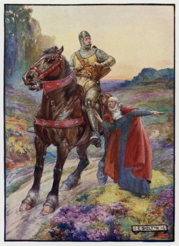 William Wallace megkapta a hírt, hogy az angolok felakasztották az embereit alkotó: J. R. Skelton