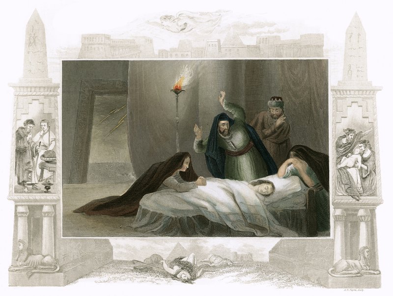 Pestis Egyiptomban alkotó: J. West