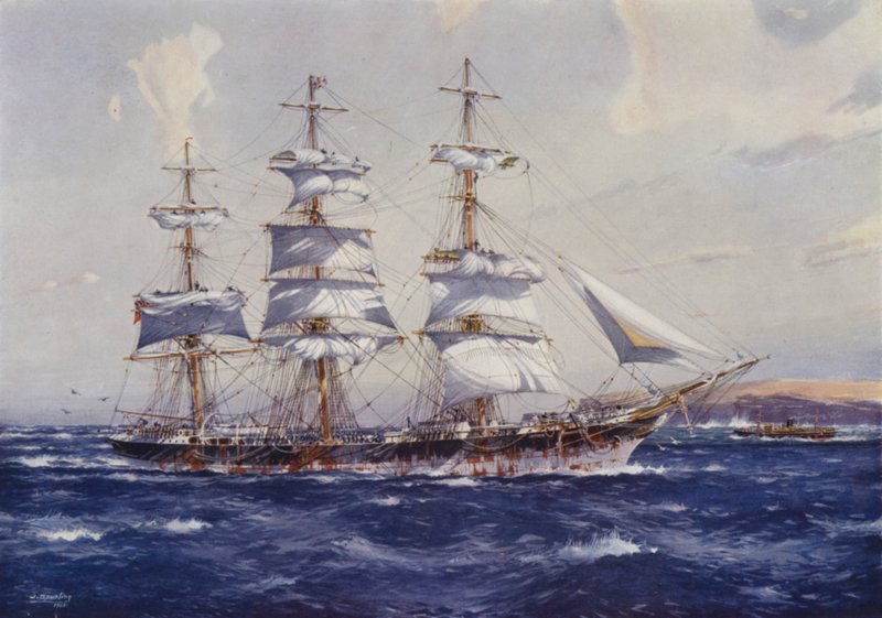 Antiope vitorlás alkotó: Jack after Spurling
