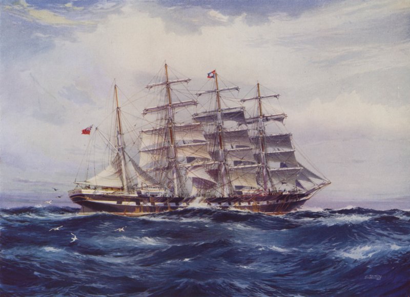 Medway kiképző vitorlás alkotó: Jack after Spurling