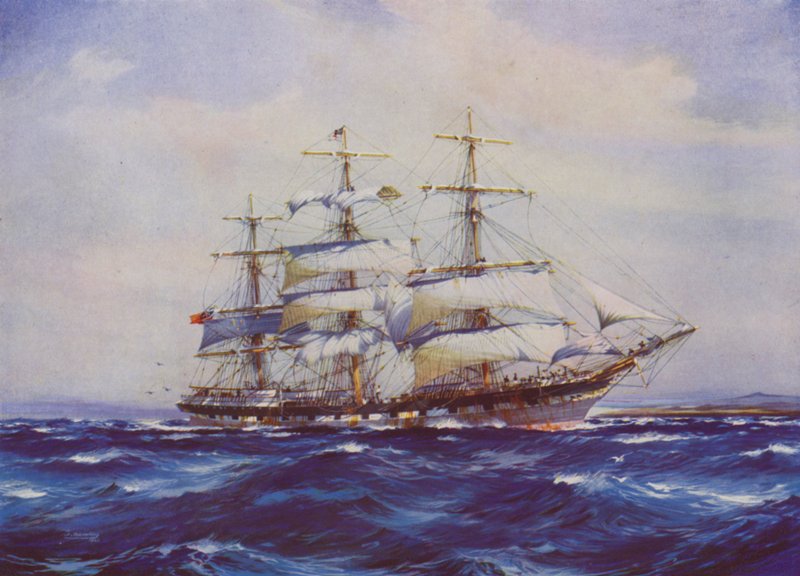 Invercargill vitorlás alkotó: Jack Spurling