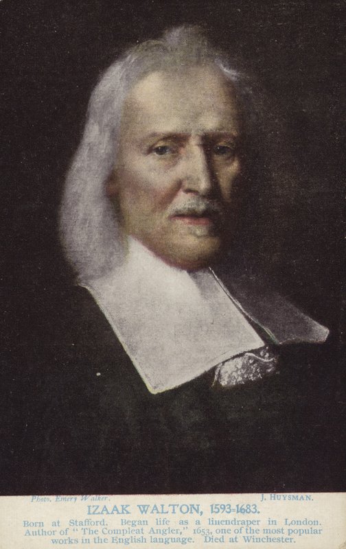 Izaak Walton (1593-1683), angol író alkotó: Jacob Huysmans