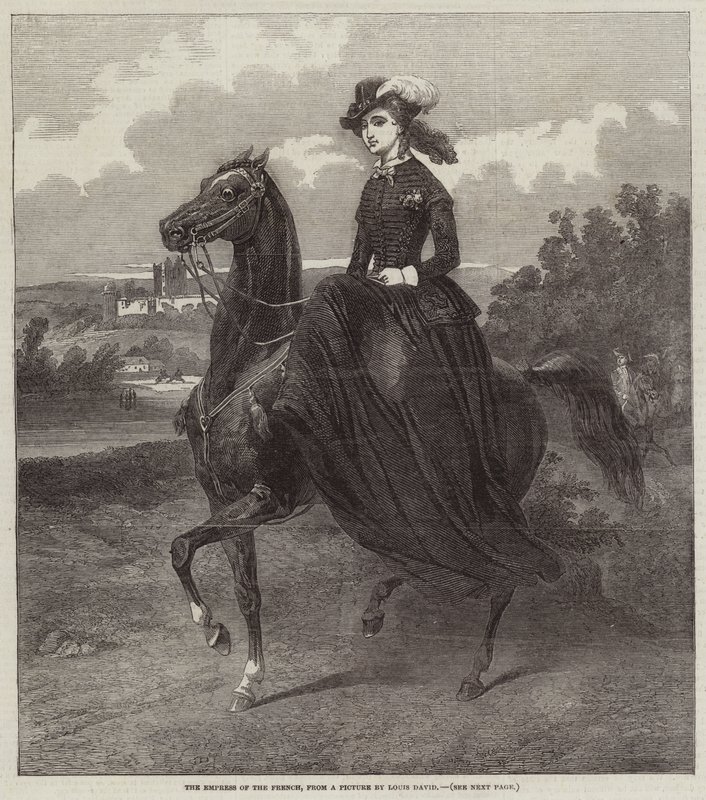 A franciák császárnője alkotó: Jacques Louis David