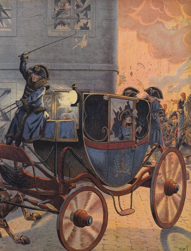 Louis Desaix tábornokot szekérrel viszik a marengói csata idején alkotó: Jacques Marie Gaston Onfray de Breville (Job)