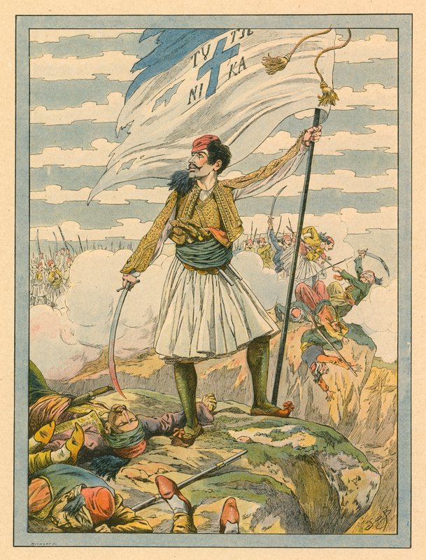 Görögország - Nemzeti dal alkotó: Jacques Marie Gaston Onfray de Breville (Job)