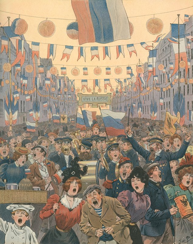 Oroszország - Nemzeti dal alkotó: Jacques Marie Gaston Onfray de Breville (Job)