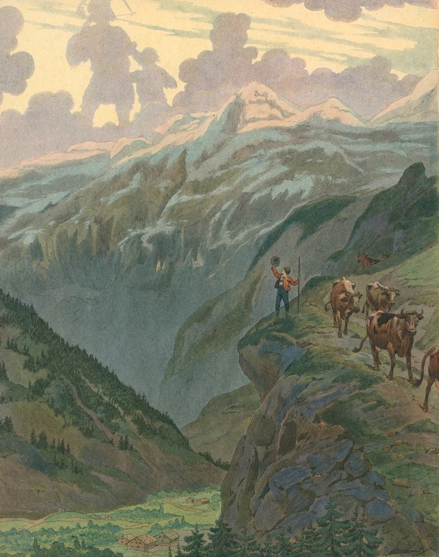 Svájc - Nemzeti dal alkotó: Jacques Marie Gaston Onfray de Breville (Job)