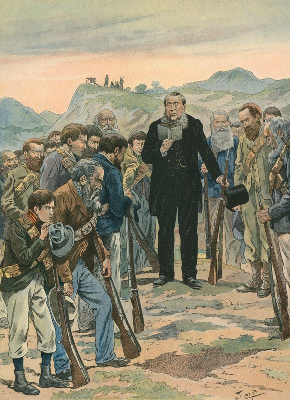 Transvaal - Nemzeti dal alkotó: Jacques Marie Gaston Onfray de Breville (Job)