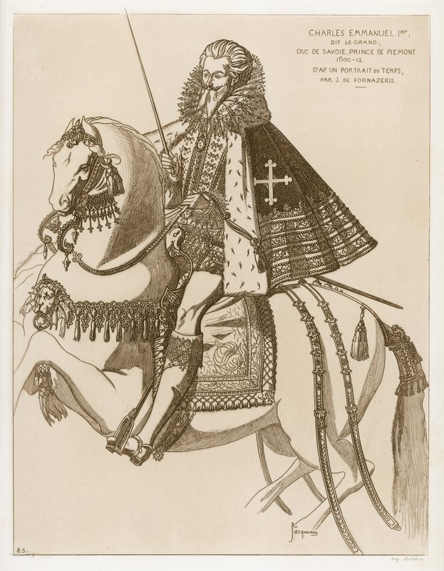 Károly Emmanuel I alkotó: Jacques de Fornazeris