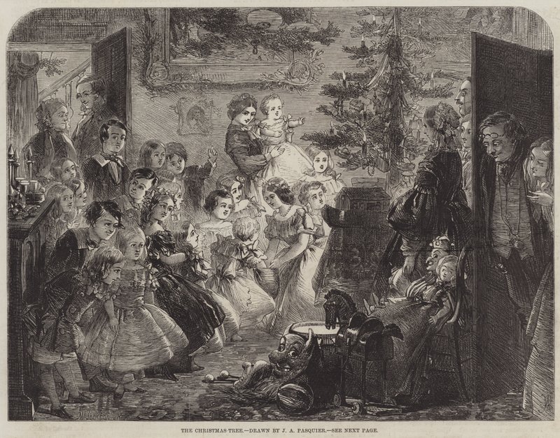 A karácsonyfa alkotó: James Abbott Pasquier