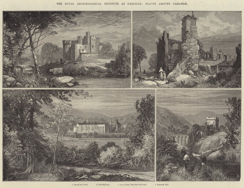 A Carlisle-i Királyi Régészeti Intézet, Helyek Carlisle környékén alkotó: James Burrell Smith