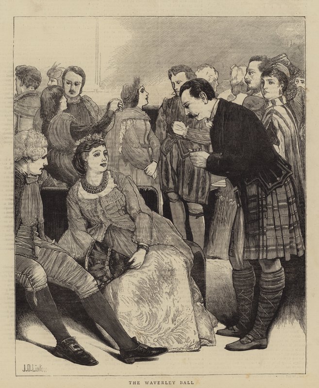 A Waverley Ball alkotó: James Dromgole Linton