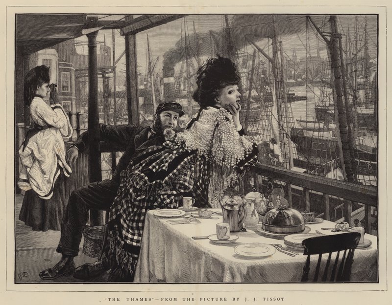 A Temze alkotó: James Jacques Joseph Tissot
