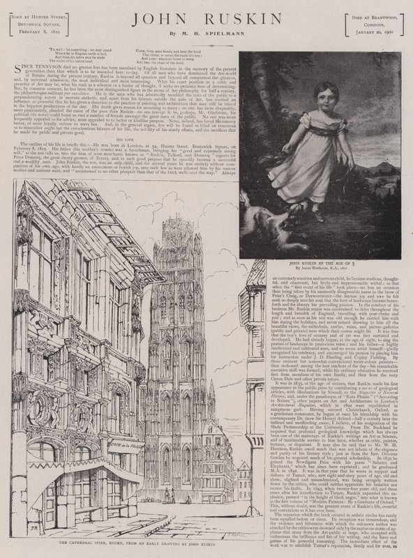 John Ruskin alkotó: James Northcote