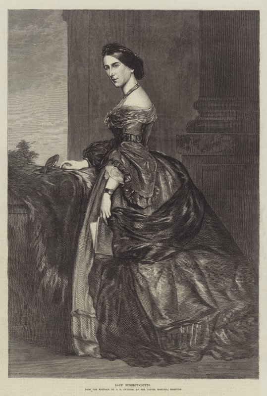 Lady Burdett-Coutts alkotó: James Rannie Swinton