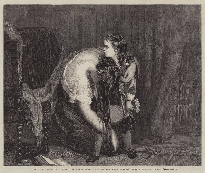 A szomorúság első érzése alkotó: James Sant