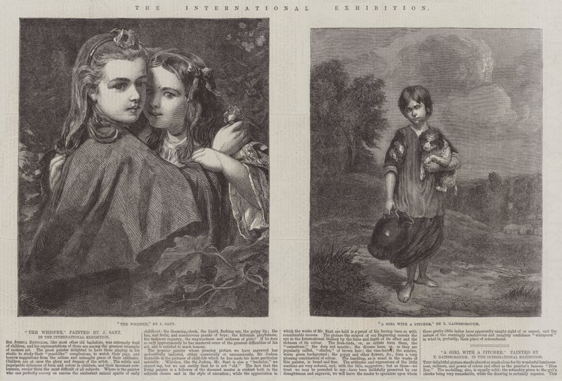 A nemzetközi kiállítás alkotó: James Sant