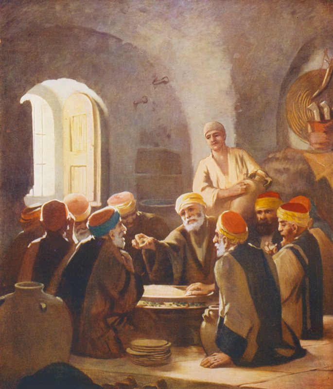Szentföld: Fellahheen (színes litográfia) alkotó: James (after) Clark