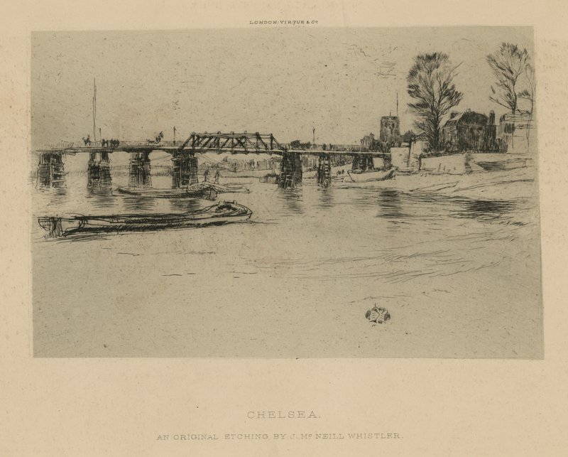 A Chelsea általános képe alkotó: James Abbott McNeill Whistler