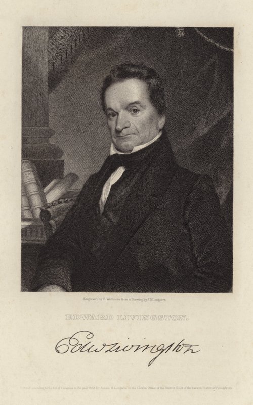 Edward Livingston alkotó: James Barton Longacre