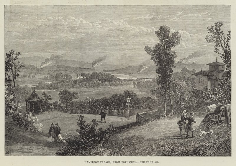 Hamilton palota, Bothwellből alkotó: James Burrell Smith