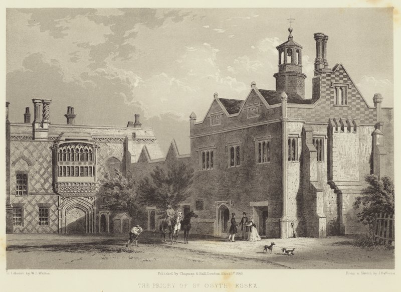St Osyth rendháza, Essex alkotó: James Dafforne