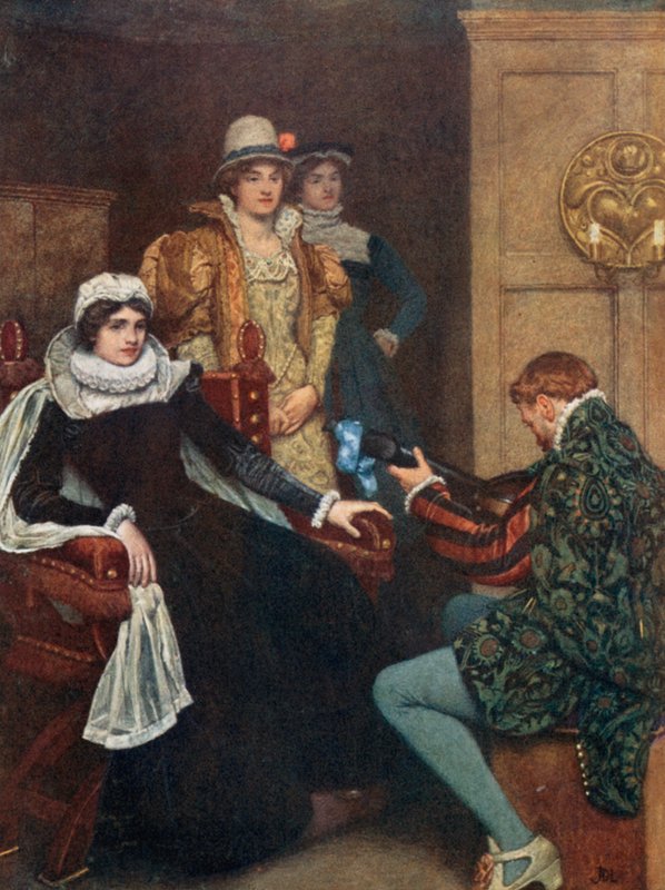 Mary Stuart és Chastelard alkotó: James Dromgole Linton