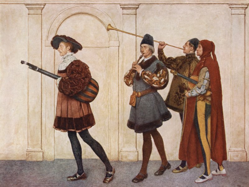 Shakespeare A velencei kalmár című műve: (színes litográfia) alkotó: James Dromgole Linton
