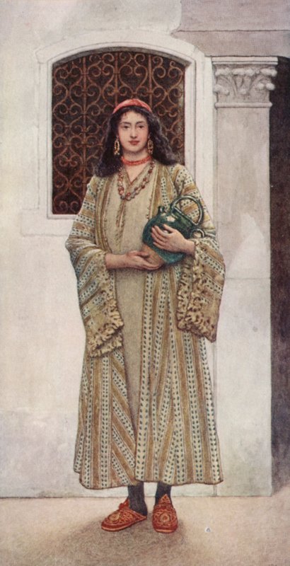 Shakespeare A velencei kalmár című műve: Jessica (színes litográfia) alkotó: James Dromgole Linton