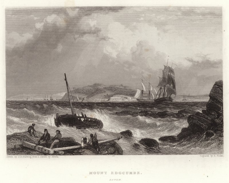 Mount Edgcumbe, Devon alkotó: James Duffield Harding