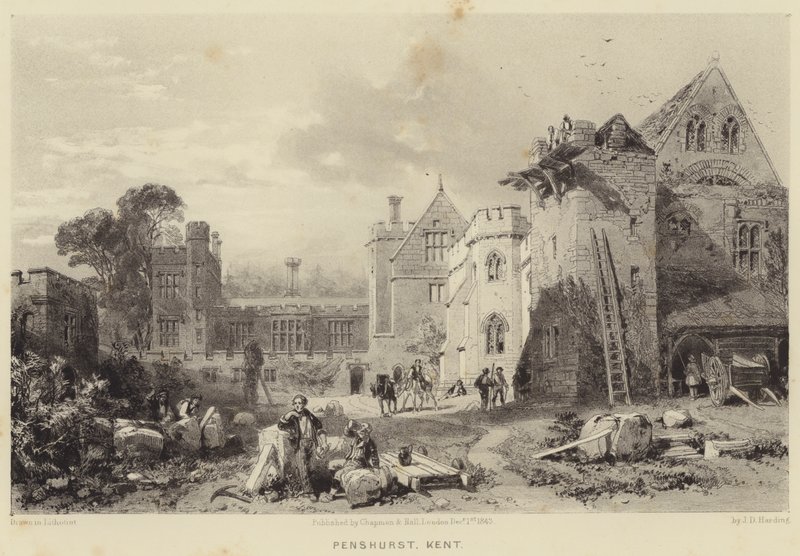 Penshurst, Kent alkotó: James Duffield Harding
