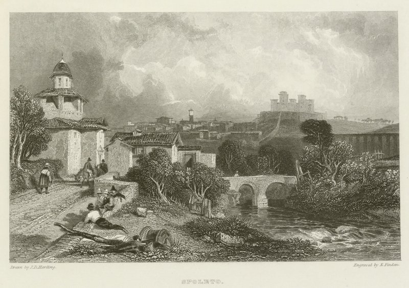 Spoleto alkotó: James Duffield Harding