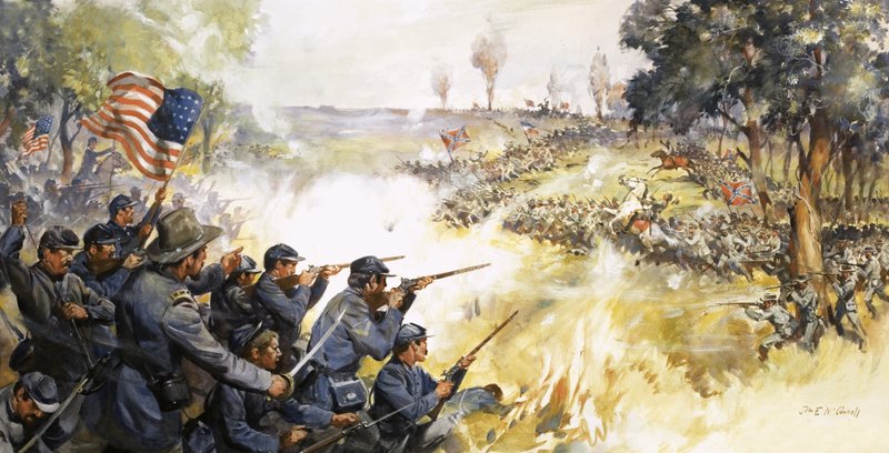 Amerikai polgárháború alkotó: James Edwin McConnell