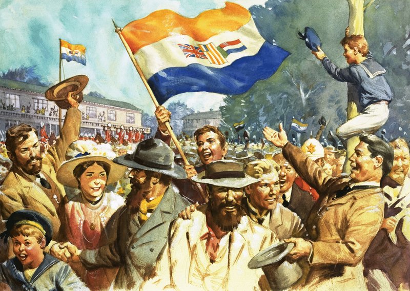 A Dél-afrikai Unió születése alkotó: James Edwin McConnell