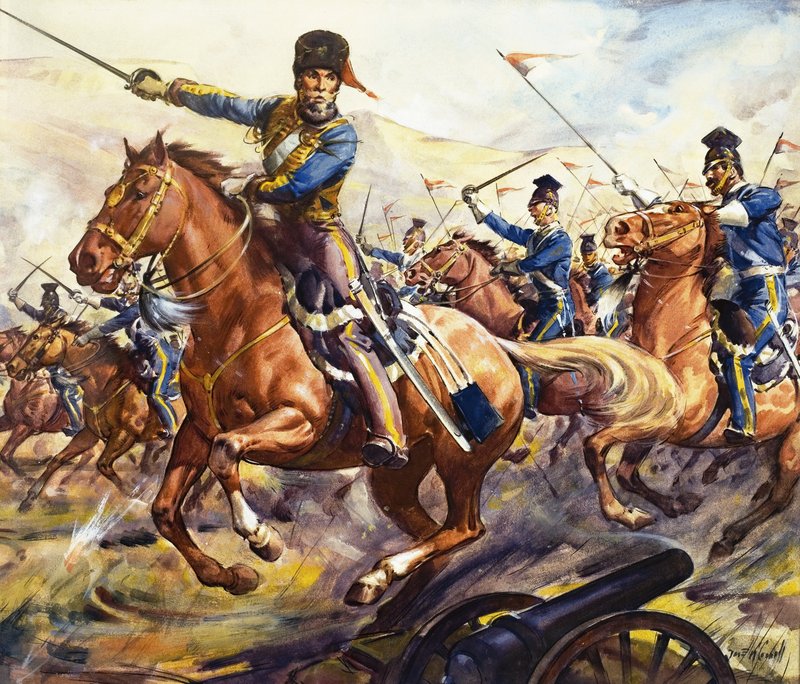 Híres lovak a tények és a kitalációk világából: A Könnyű Brigád támadása alkotó: James Edwin McConnell