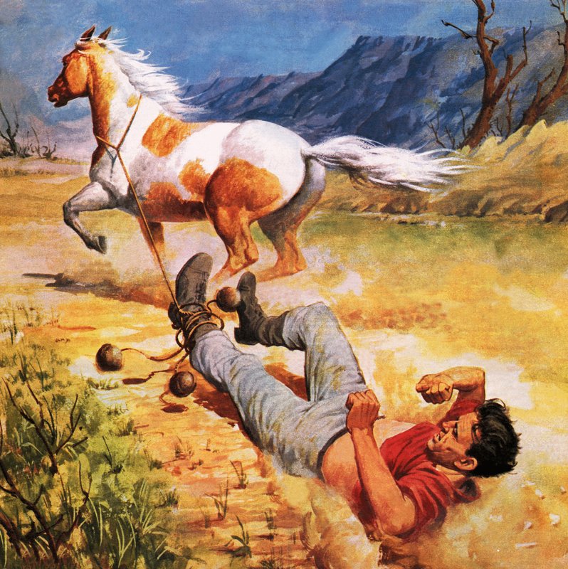 Elszabadult ló alkotó: James Edwin McConnell