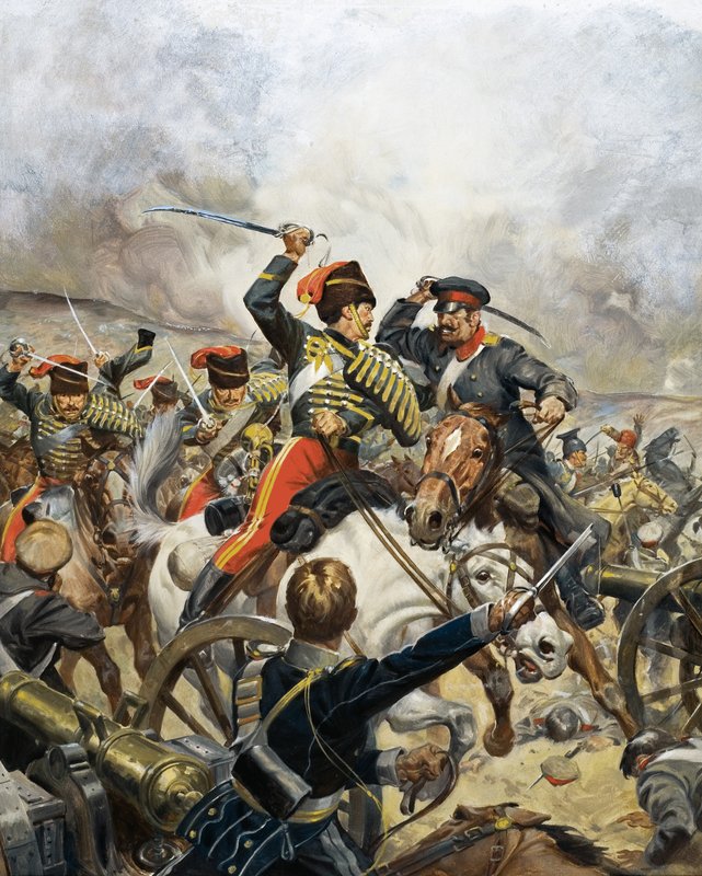 Balaklava hősei alkotó: James Edwin McConnell