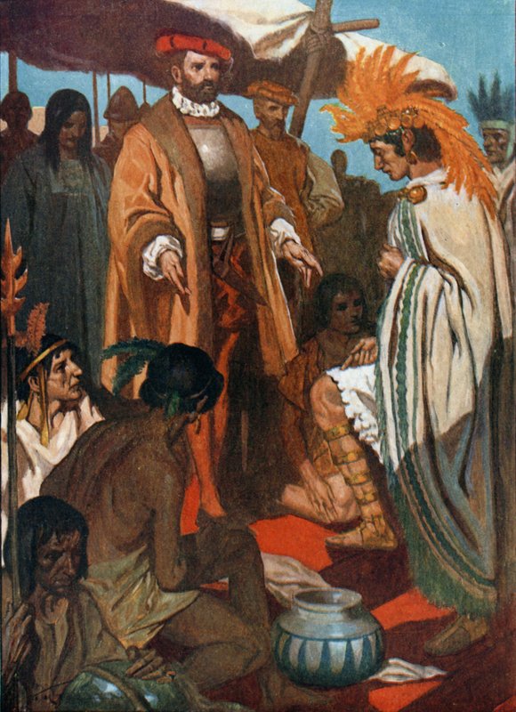 Úgy fogsz bánni velem, Malintzin, ahogy felsorolod alkotó: James Henry Robinson