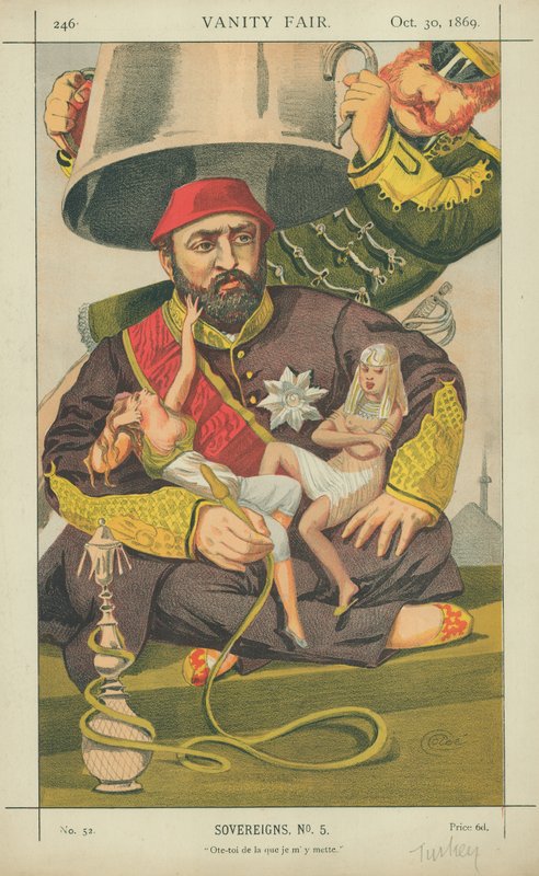 Abdul-Aziz, Törökország szultána, Ote-toi de la que je m 